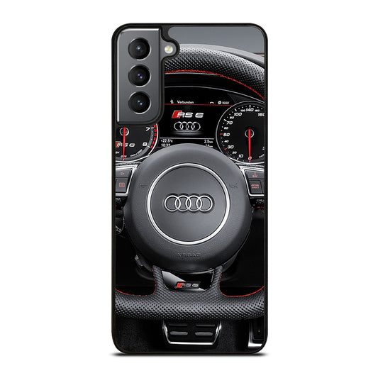 AUDI CAR STEERING WHEEL Samsung Galaxy S21 Plus Case Cover