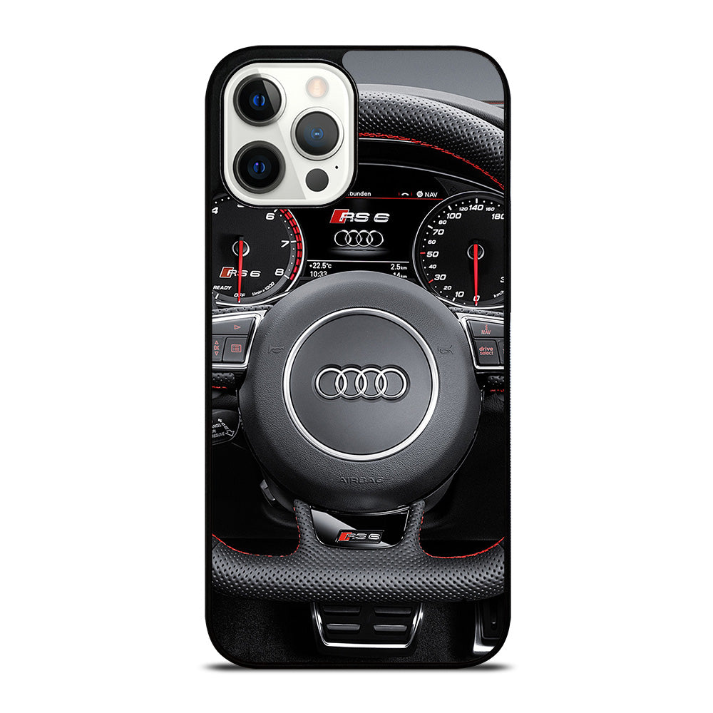 AUDI CAR STEERING WHEEL iPhone 12 Pro Max Case Cover