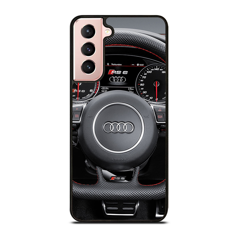 AUDI CAR STEERING WHEEL Samsung Galaxy S21 Case Cover