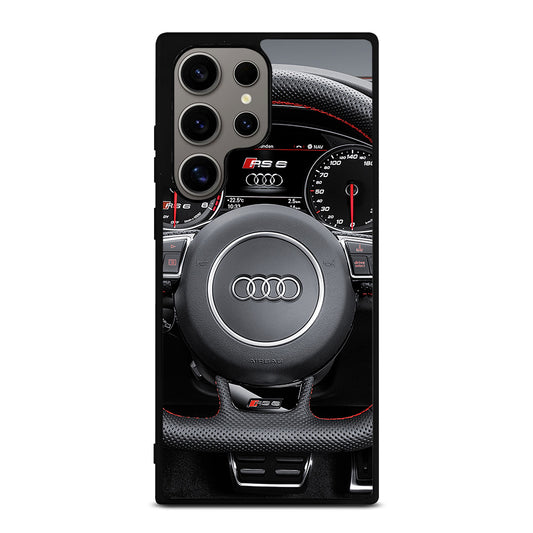 AUDI CAR STEERING WHEEL Samsung Galaxy S24 Ultra Case Cover