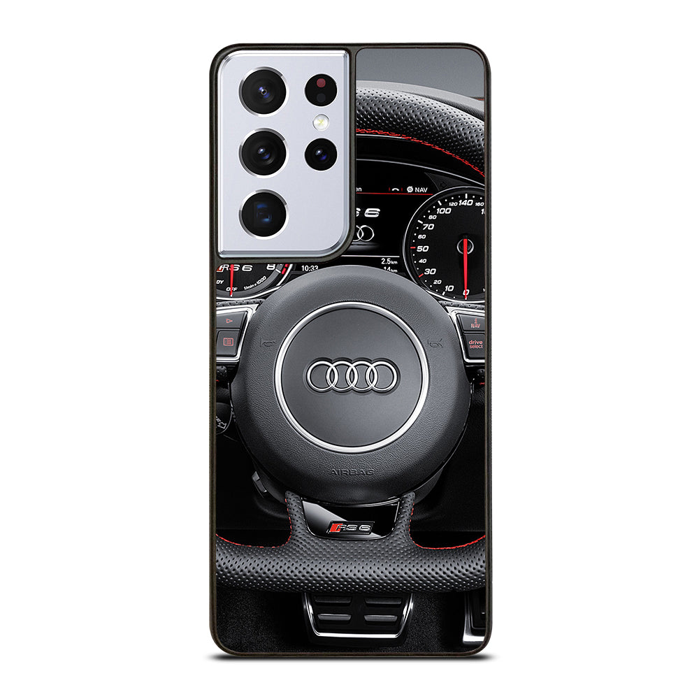 AUDI CAR STEERING WHEEL Samsung Galaxy S21 Ultra Case Cover