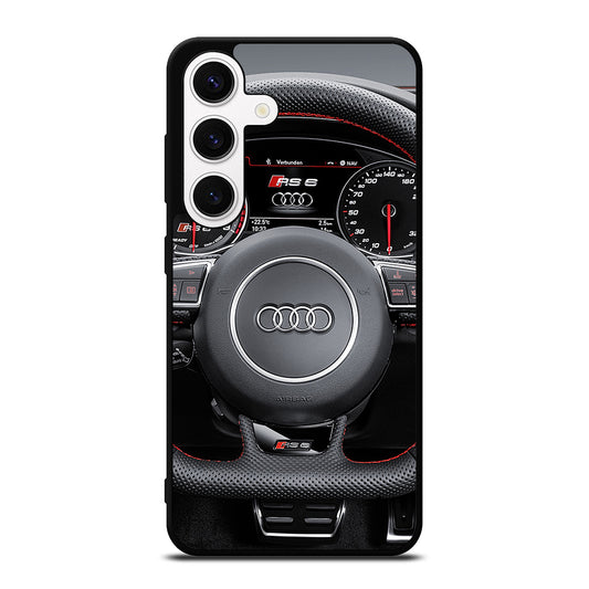 AUDI CAR STEERING WHEEL Samsung Galaxy S24 Case Cover