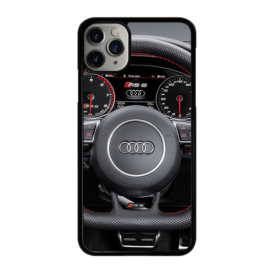 AUDI CAR STEERING WHEEL iPhone 11 Pro Max Case Cover