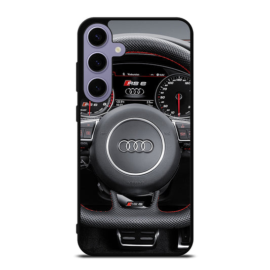 AUDI CAR STEERING WHEEL Samsung Galaxy S24 Plus Case Cover