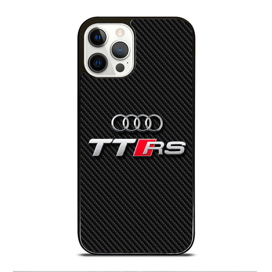 AUDI TTRS CARBON LOGO iPhone 12 Pro Case Cover