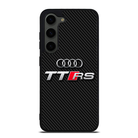 AUDI TTRS CARBON LOGO Samsung Galaxy S23 Plus Case Cover