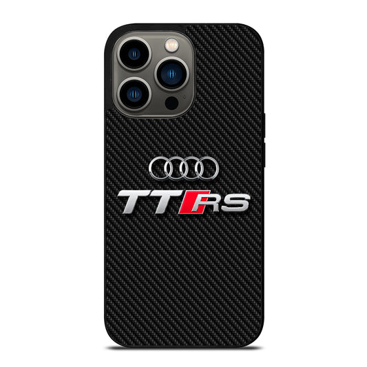 AUDI TTRS CARBON LOGO iPhone 13 Pro Case Cover