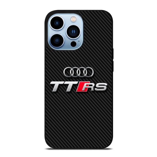 AUDI TTRS CARBON LOGO iPhone 13 Pro Max Case Cover
