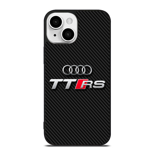 AUDI TTRS CARBON LOGO iPhone 13 Mini Case Cover