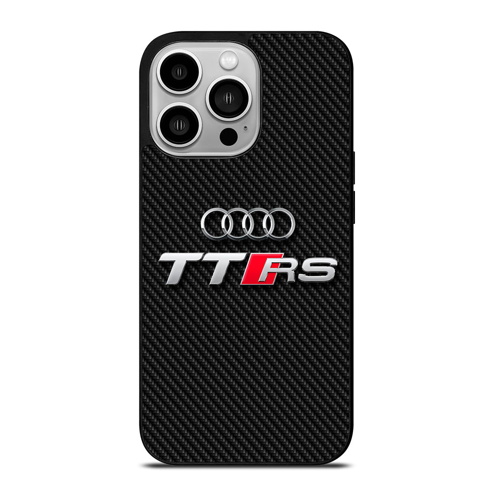 AUDI TTRS CARBON LOGO iPhone 14 Pro Case Cover