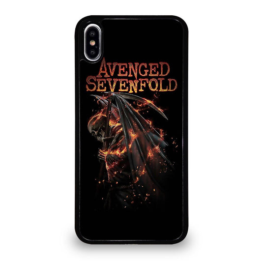 AVENGED SEVENFOLD HEAVY METAL iPhone XS Max Case Cover