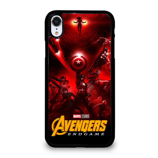 AVENGERS ENDGAME SUPERHERO iPhone XR Case Cover