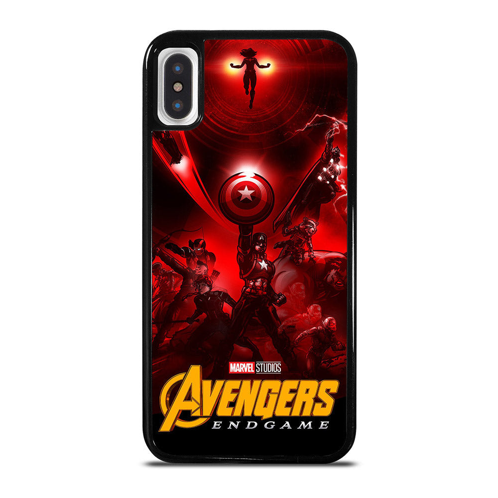 AVENGERS ENDGAME SUPERHERO iPhone X / XS Case Cover