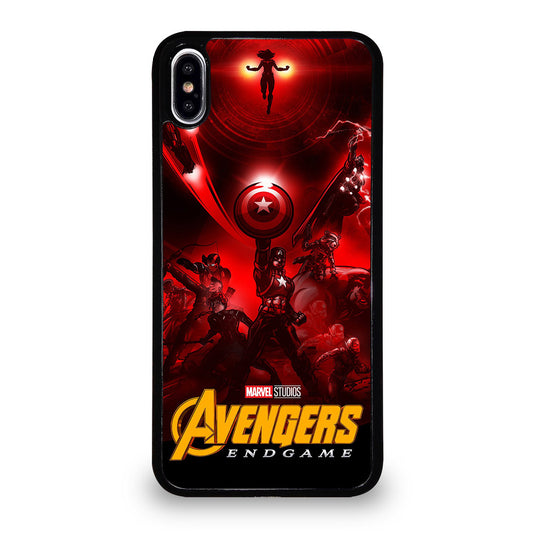 AVENGERS ENDGAME SUPERHERO iPhone XS Max Case Cover