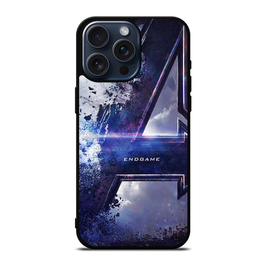 AVENGERS ENDGAME LOGO iPhone 15 Pro Max Case Cover