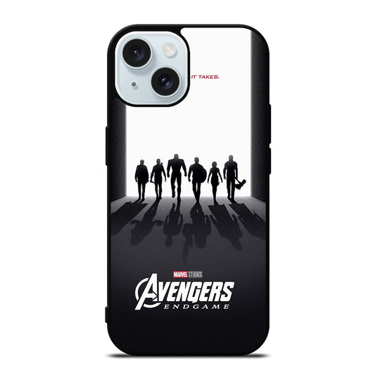 AVENGERS ENDGAME MARVEL iPhone 15 Case Cover