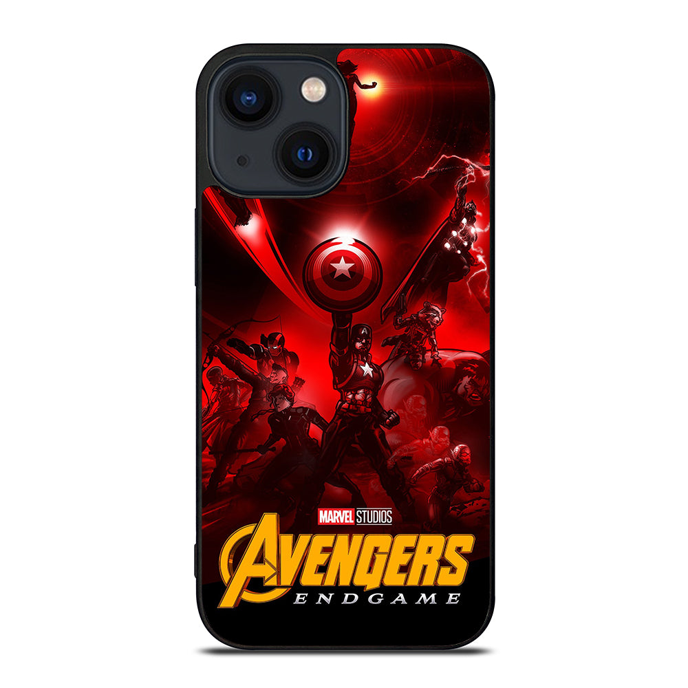 AVENGERS ENDGAME SUPERHERO iPhone 14 Plus Case Cover