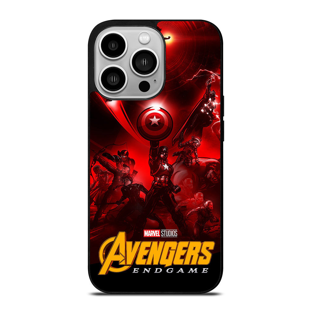 AVENGERS ENDGAME SUPERHERO iPhone 14 Pro Case Cover