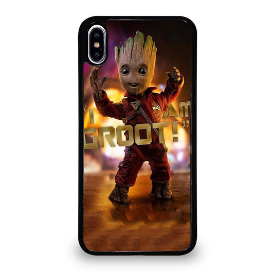 BABY GROOT I AM GROOT iPhone XS Max Case Cover