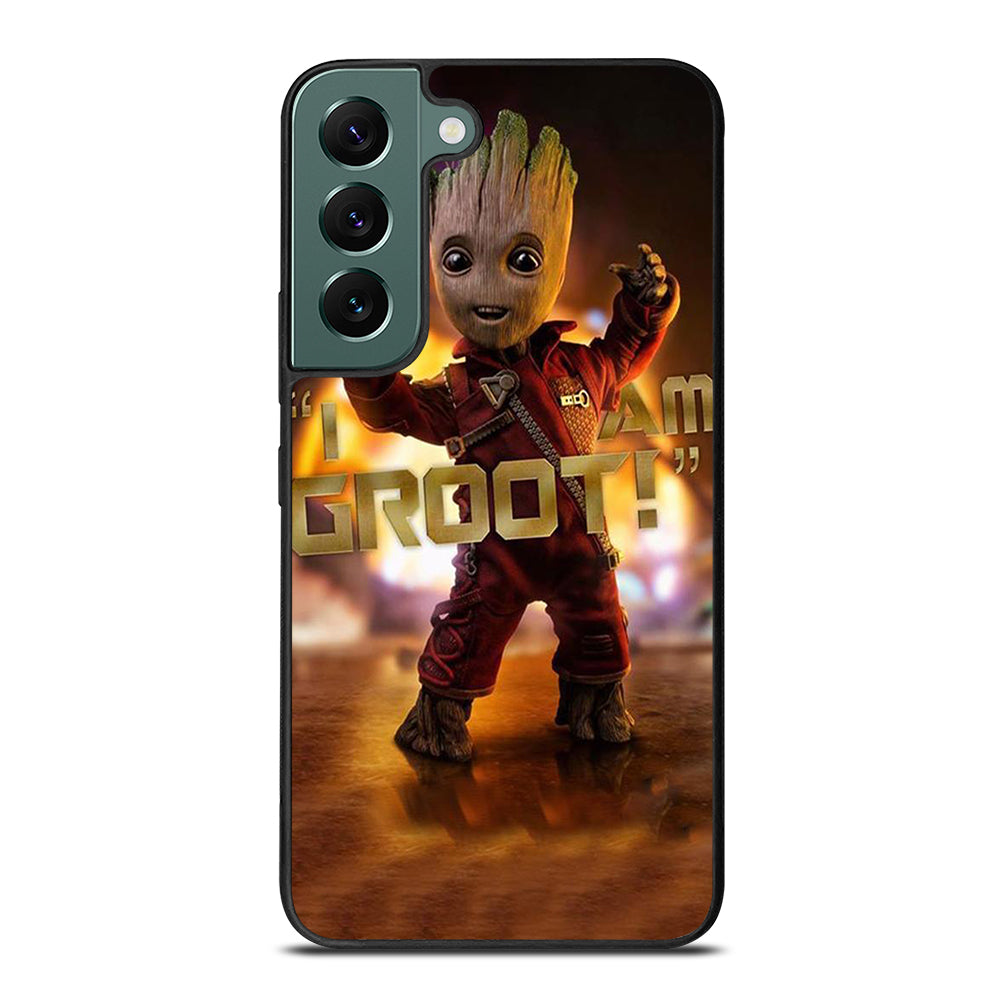 BABY GROOT I AM GROOT Samsung Galaxy S22 Case Cover