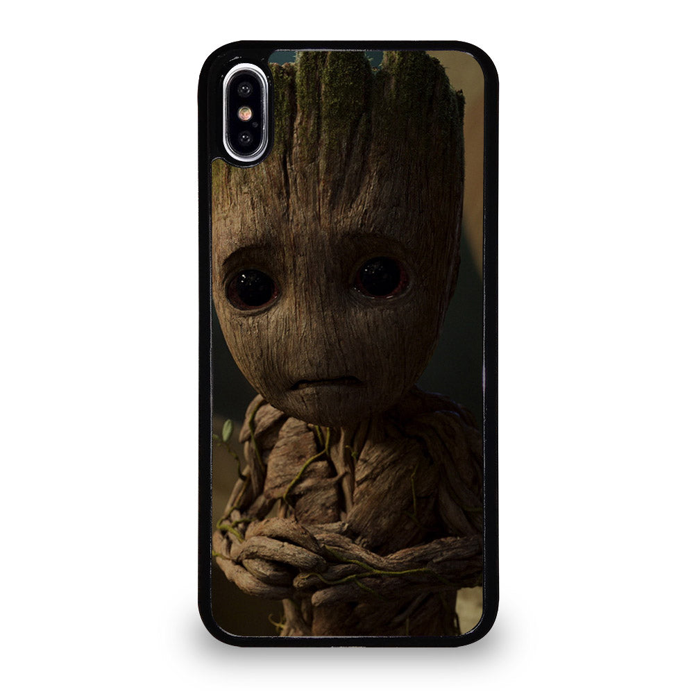 BABY GROOT SAD iPhone XS Max Case Cover