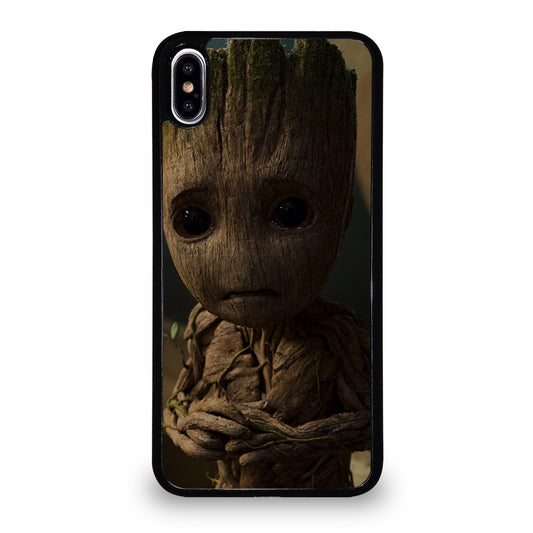 BABY GROOT SAD iPhone XS Max Case Cover