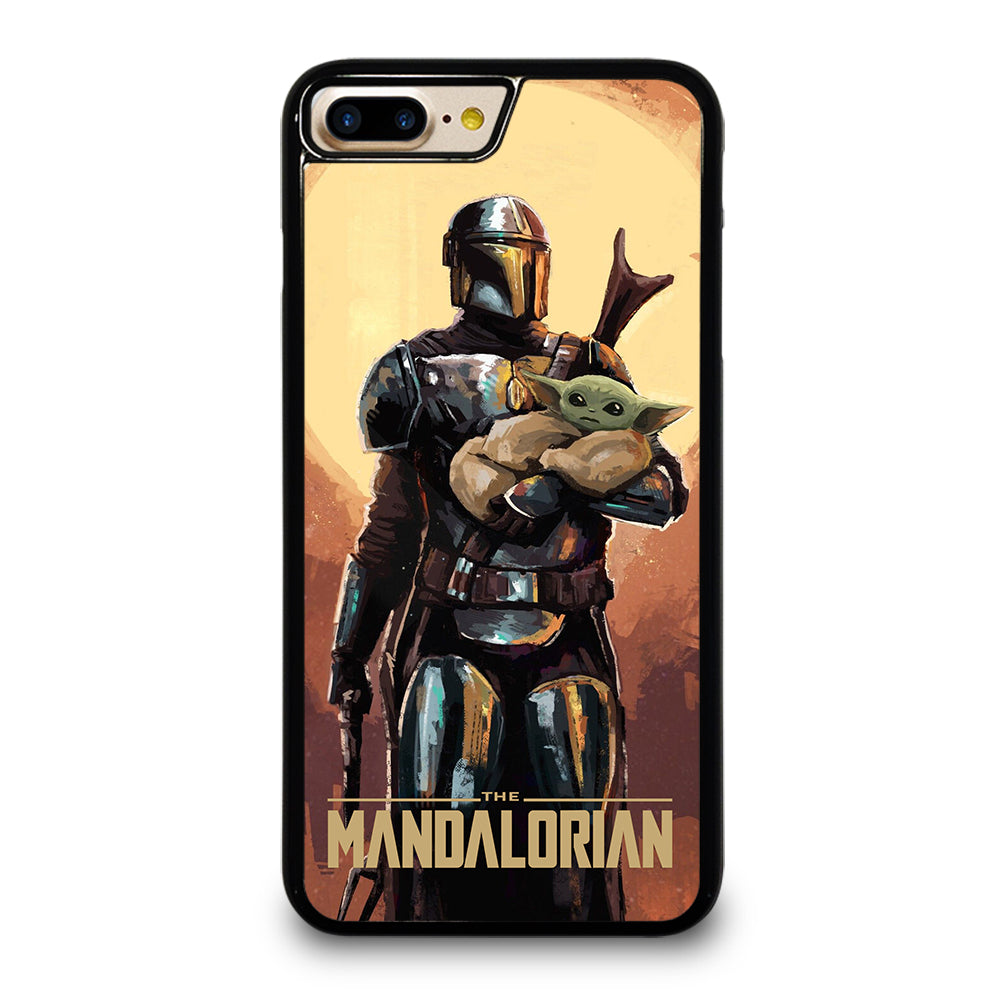 BABY YODA AND THE MANDALORIAN ART iPhone 7 / 8 Plus Case Cover