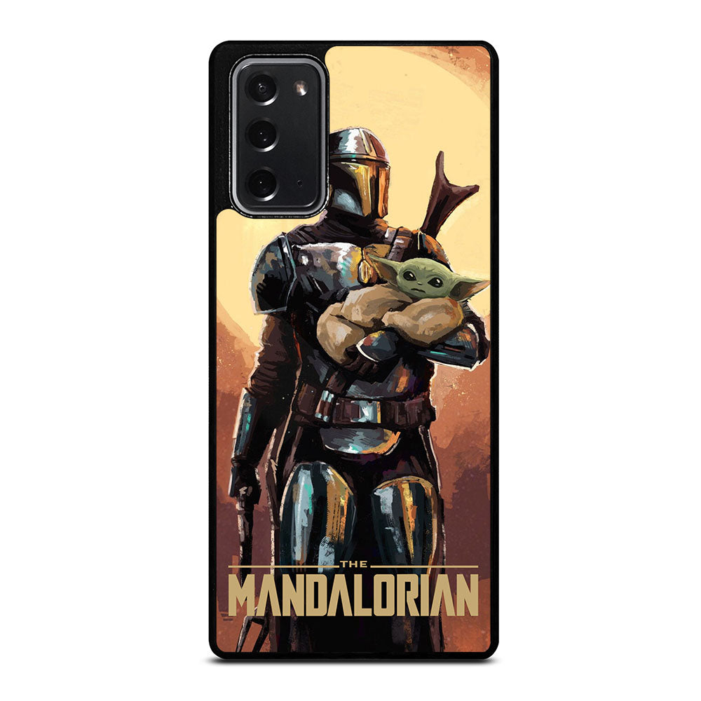 BABY YODA AND THE MANDALORIAN ART Samsung Galaxy Note 20 Case Cover