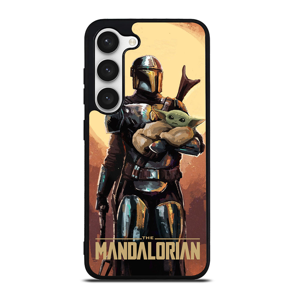 BABY YODA AND THE MANDALORIAN ART Samsung Galaxy S23 Case Cover