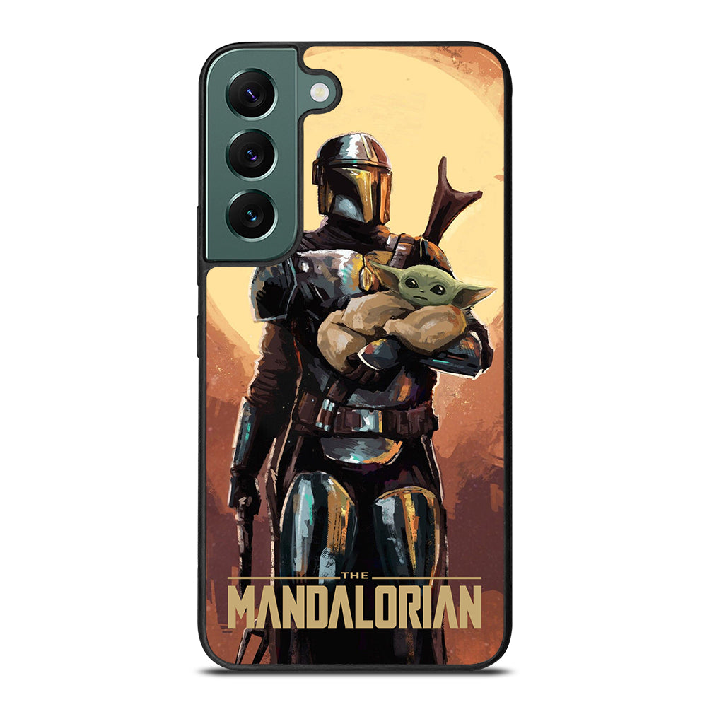 BABY YODA AND THE MANDALORIAN ART Samsung Galaxy S22 Case Cover