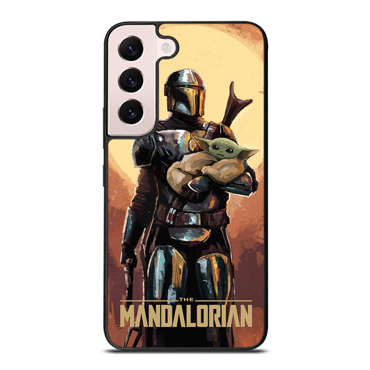 BABY YODA AND THE MANDALORIAN ART Samsung Galaxy S22 Plus Case Cover