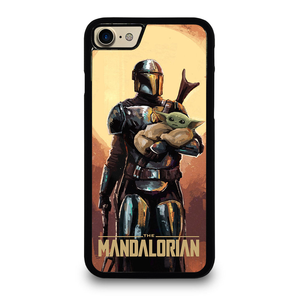 BABY YODA AND THE MANDALORIAN ART iPhone 7 / 8 Case Cover