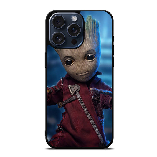 BABY GROOT CUTE iPhone 15 Pro Max Case Cover
