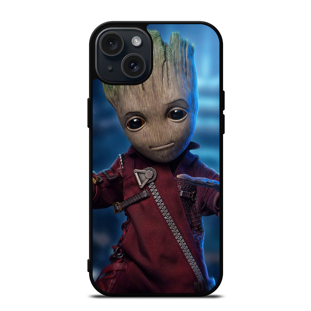BABY GROOT CUTE iPhone 15 Plus Case Cover