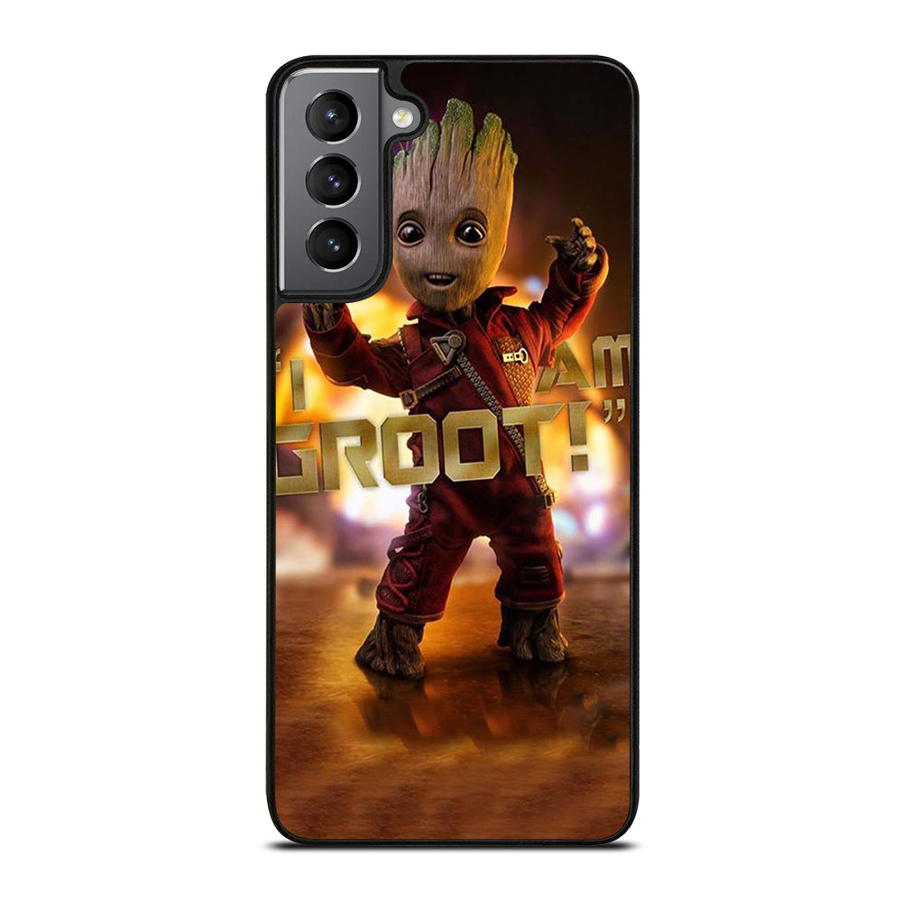 BABY GROOT I AM GROOT Samsung Galaxy S21 Plus Case Cover