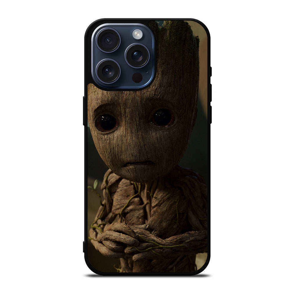 BABY GROOT SAD iPhone 15 Pro Max Case Cover