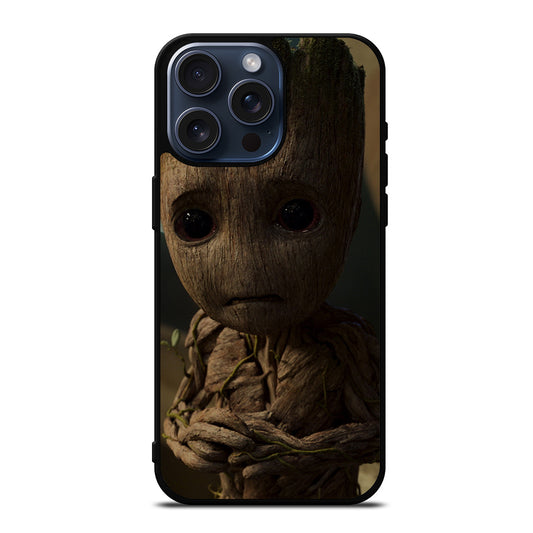 BABY GROOT SAD iPhone 15 Pro Max Case Cover
