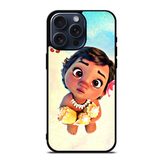 BABY MOANA DISNEY iPhone 15 Pro Max Case Cover