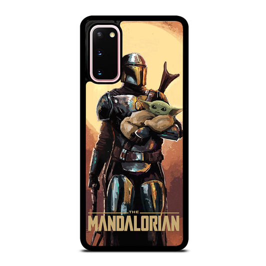 BABY YODA AND THE MANDALORIAN ART Samsung Galaxy S20 Case Cover
