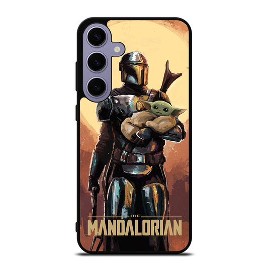 BABY YODA AND THE MANDALORIAN ART Samsung Galaxy S24 Plus Case Cover