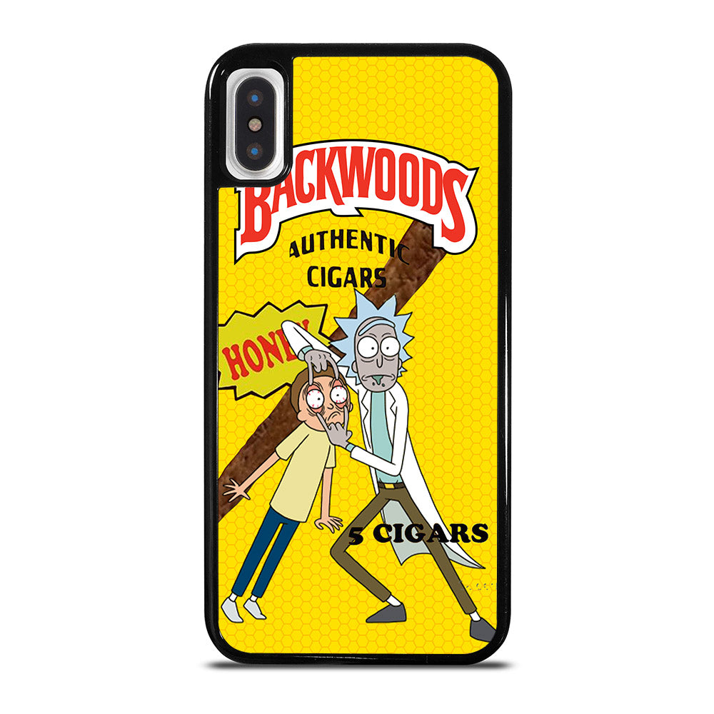 BACKWOODS RICK AND MORTY 2 iPhone X / XS Case Cover