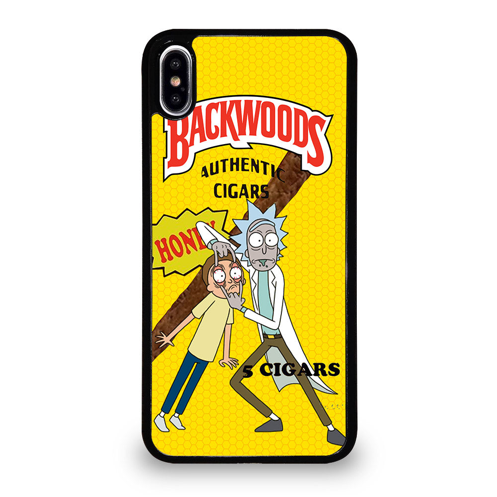 BACKWOODS RICK AND MORTY 2 iPhone XS Max Case Cover