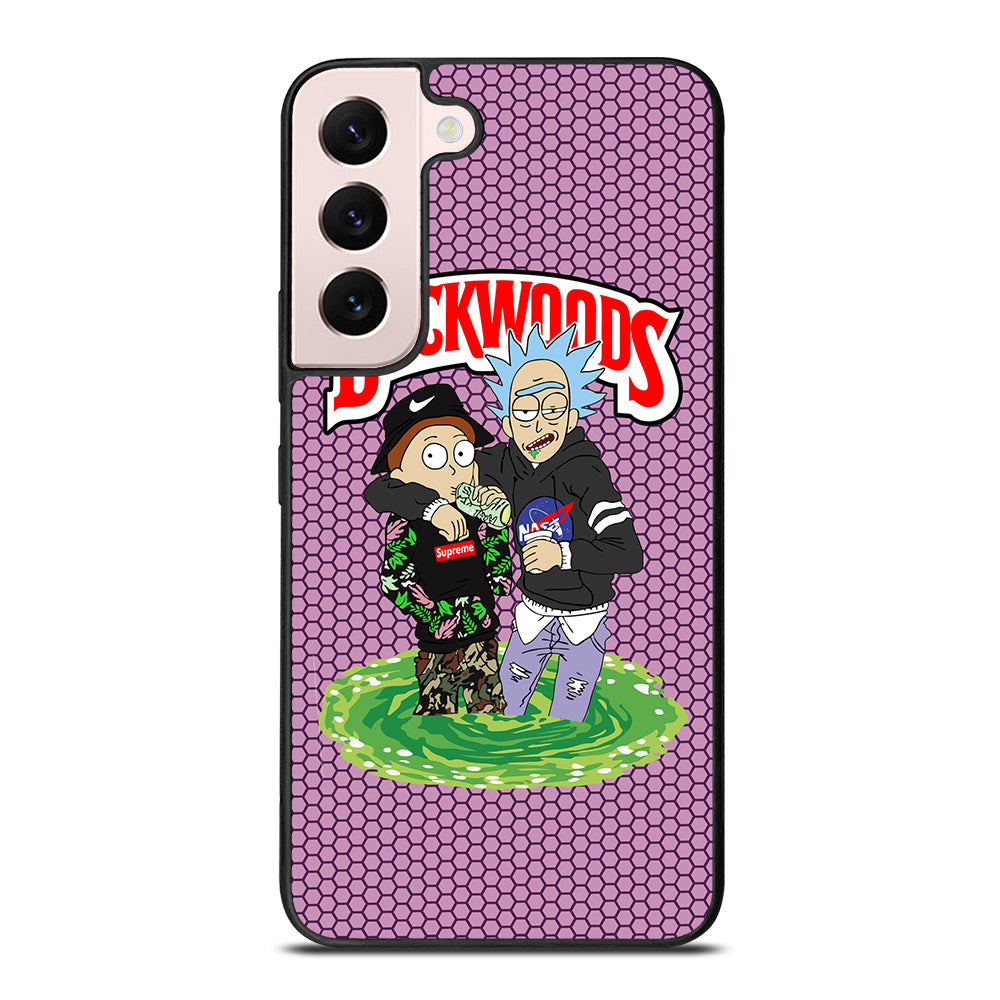 BACKWOODS RICK AND MORTY Samsung Galaxy S22 Plus Case Cover