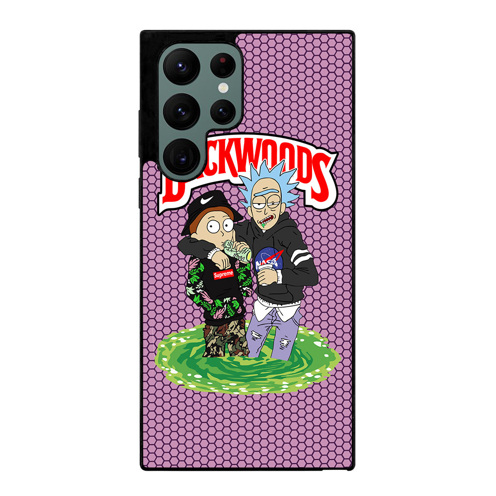 BACKWOODS RICK AND MORTY Samsung Galaxy S22 Ultra Case Cover