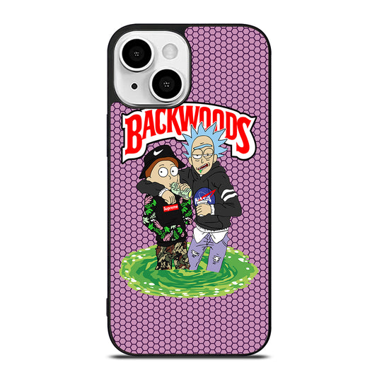 BACKWOODS RICK AND MORTY iPhone 13 Mini Case Cover