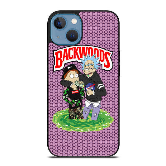 BACKWOODS RICK AND MORTY iPhone 13 Case Cover