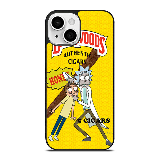 BACKWOODS RICK AND MORTY 2 iPhone 13 Mini Case Cover