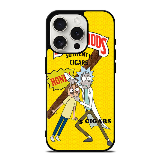 BACKWOODS RICK AND MORTY 2 iPhone 15 Pro Case Cover