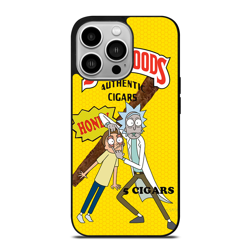 BACKWOODS RICK AND MORTY 2 iPhone 14 Pro Case Cover