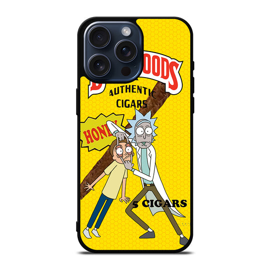 BACKWOODS RICK AND MORTY 2 iPhone 15 Pro Max Case Cover